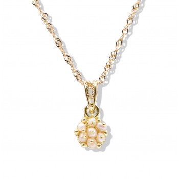 Collana con stellina imperlata