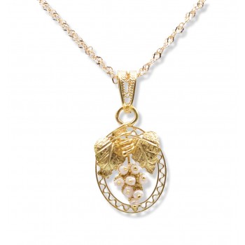 Collana filigrana a uva