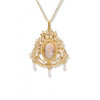 Collana con pendente Su Dominu